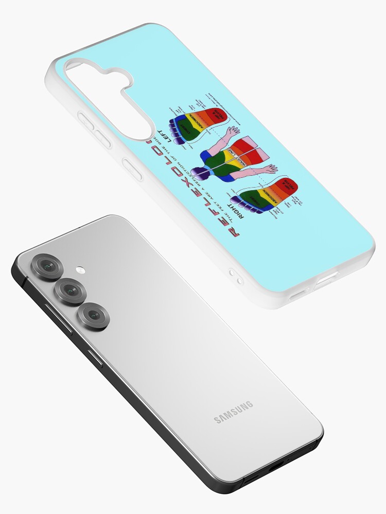 Thumbnail 2 of 4, Samsung Galaxy Phone Case, Reflexology - Feet & Body designed and sold by elpenmaster.