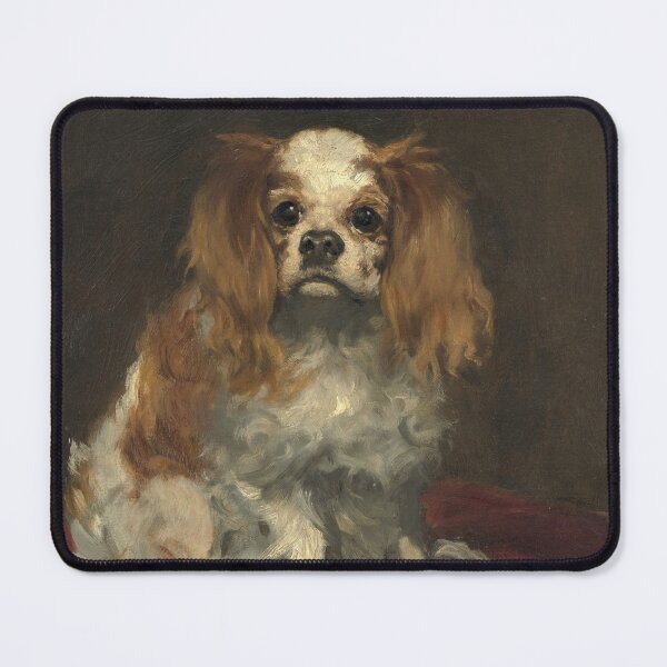 Item preview, Edouard Manet - A King Charles Spaniel, c. 1866 designed and sold by Good Candy.