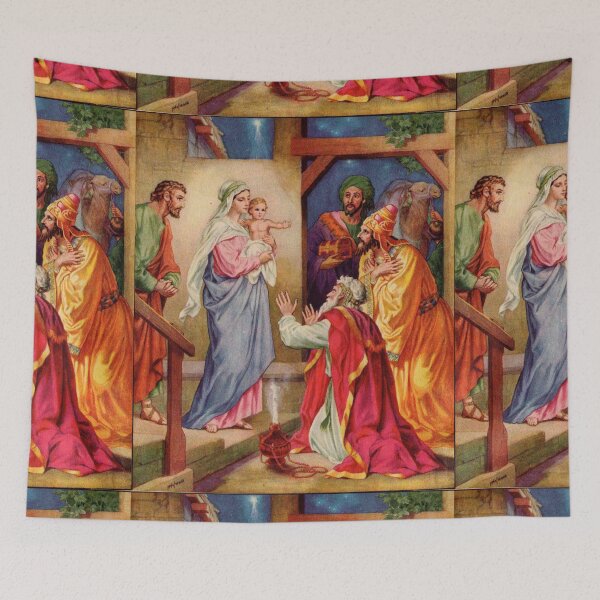 Item preview, 3 Magi Visit of three Wise Men Christmas Nativity Scene Catholic Gift designed and sold by tanabe.