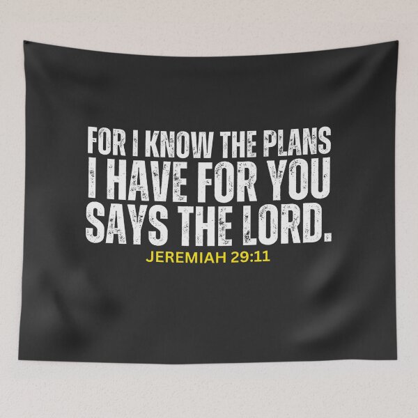 Item preview, Jeremiah 29:11 | For I know the plans I have for you says the Lord designed and sold by UnboundFull.