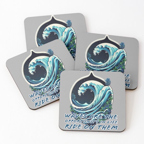 Item preview, Waves Are The Opportunity In Life Ride On Them designed and sold by DesignPrePress.