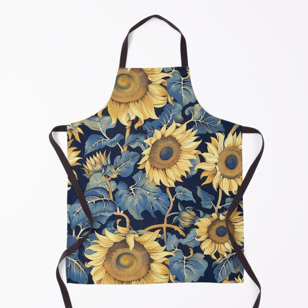 Artikelvorschau, Sonnenblumen aus der Arts & Crafts Ära entworfen und verkauft von Boddicca.