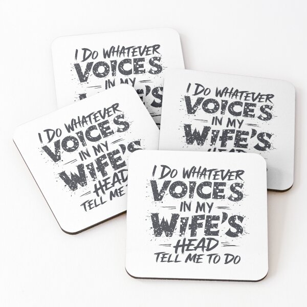 Item preview, I Do Whatever Voices in My Wife's Head Tell Me To Do designed and sold by markymaarty.