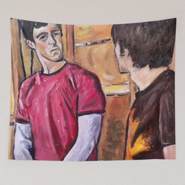 Item preview, Drake and josh meme painting  designed and sold by Madison Creates.