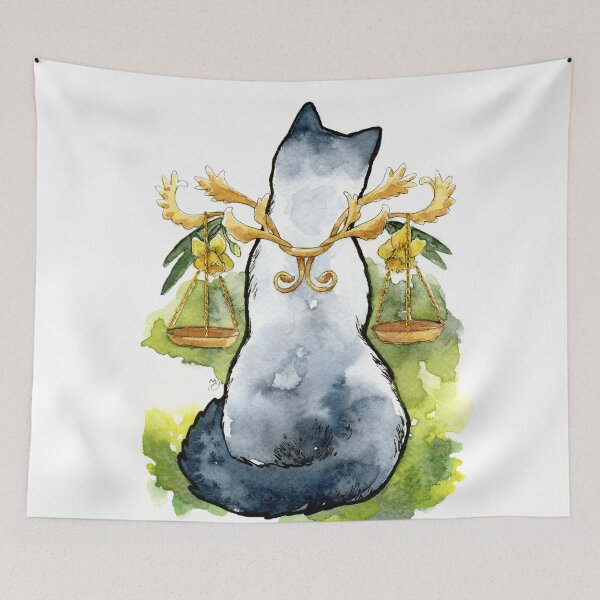 Item preview, Libra Cat designed and sold by Maythebluecat.