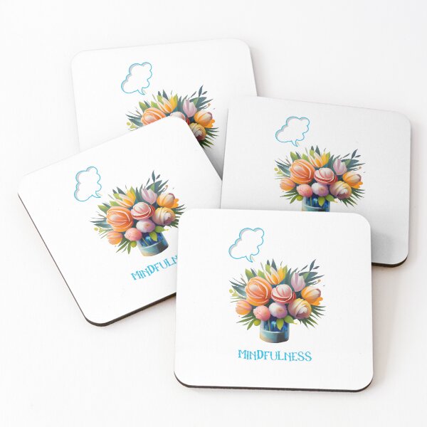 Item preview, Florero - pensamientos - mindfulness designed and sold by AldeaPod.