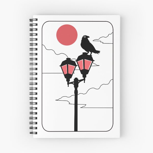 Item preview, The Crow On The Street Light designed and sold by Artthree.