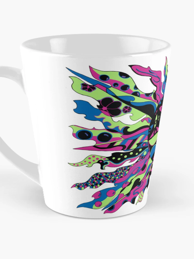 Thumbnail 3 of 4, Coffee Mug, Neon Angel designed and sold by RulerRad.