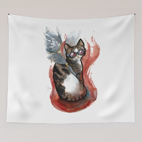 Item preview, Sagittarius Cat designed and sold by Maythebluecat.