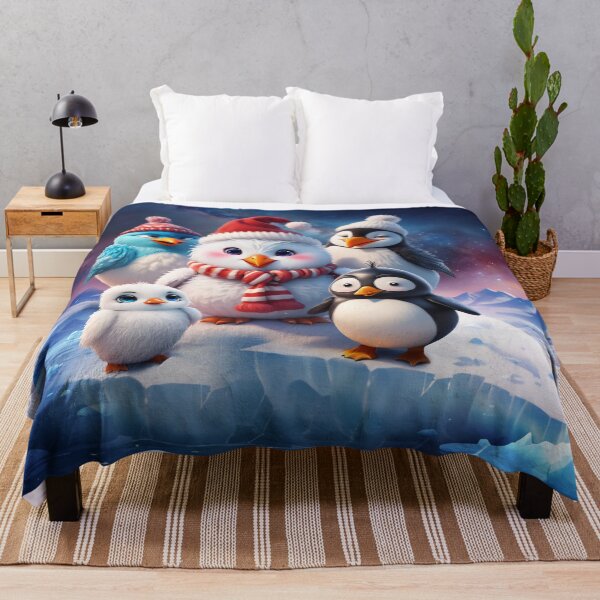 Item preview, Cute cartoon style penguins friends. designed and sold by nicky2342.
