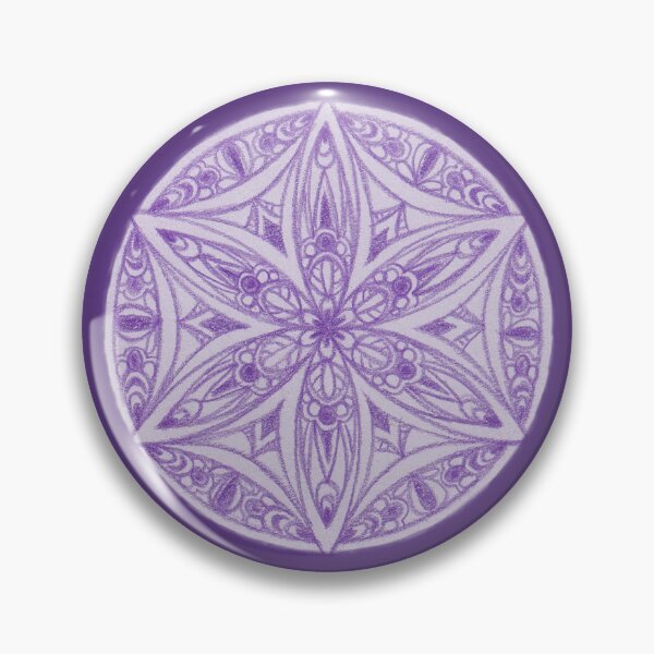 Item preview, Flower of Life Color Palette Mandalas : 127 - Violet designed and sold by SonoSonoStudio.