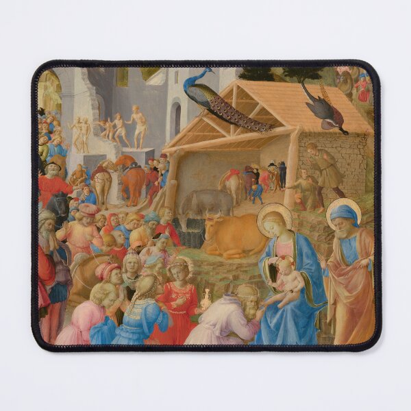 Item preview, Fra Angelico and Fra Filippo Lippi - The Adoration of the Magi - C. 1440-1460 designed and sold by Good Candy.