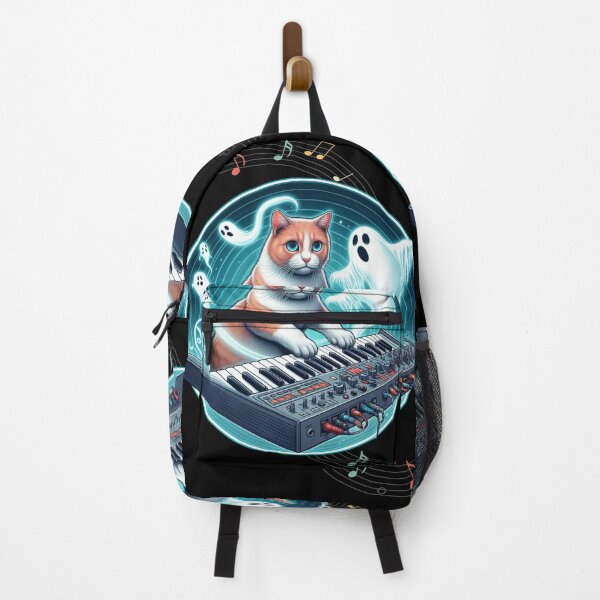 Item preview, Synthesizer Cat-Ghostly Synth Cat number 1 designed and sold by MarandSviet.