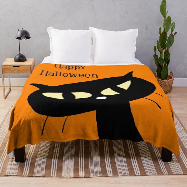 Item preview, Mod Cat Halloween #7 designed and sold by FunandWhimsy.