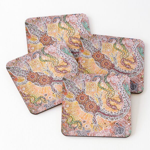Item preview, "Awurrapun – Crocodile Story" designed and sold by kunjawildifeart.