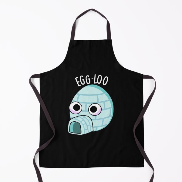 Item preview, Egg-loo Funny Egg Pun (Dark BG) designed and sold by punnybone.