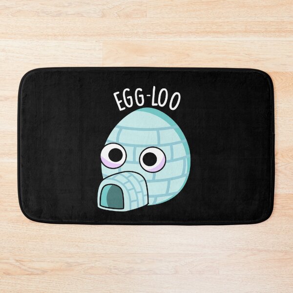 Item preview, Egg-loo Funny Egg Pun (Dark BG) designed and sold by punnybone.