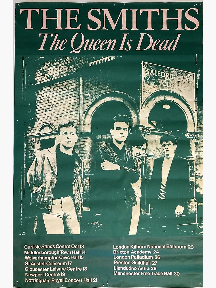 Thumbnail 3 of 3, Poster, The Smiths The Queen is Dead designed and sold by davidbrotherss.