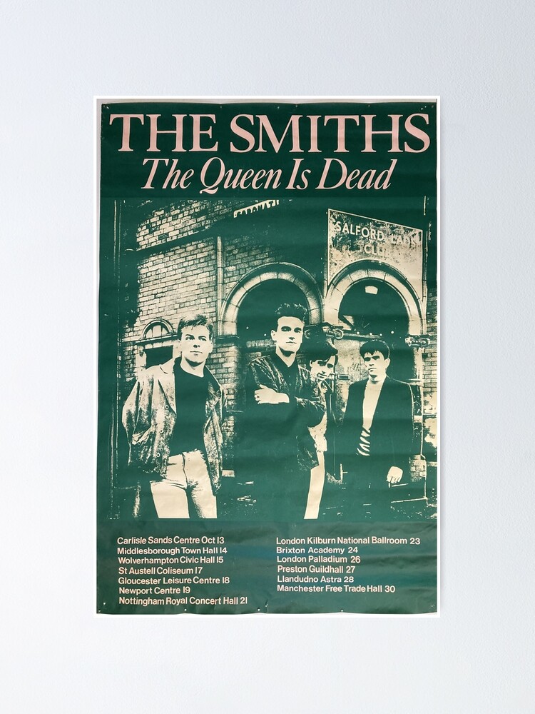 Thumbnail 1 of 3, Poster, The Smiths The Queen is Dead designed and sold by davidbrotherss.