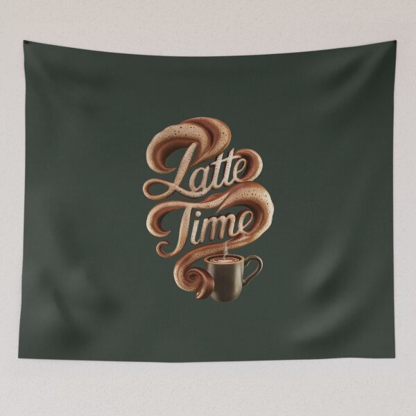 Item preview, Latte Time   designed and sold by macadolie.