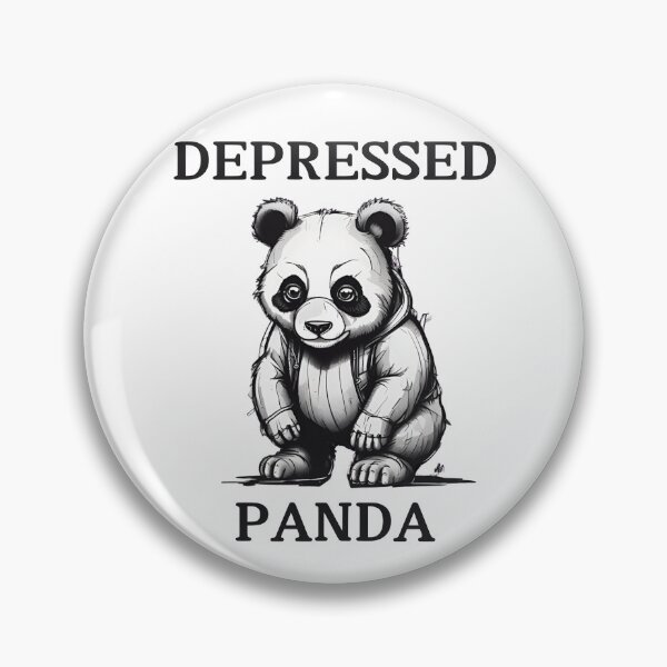 Item preview, Depressed Panda designed and sold by pUNKnown.