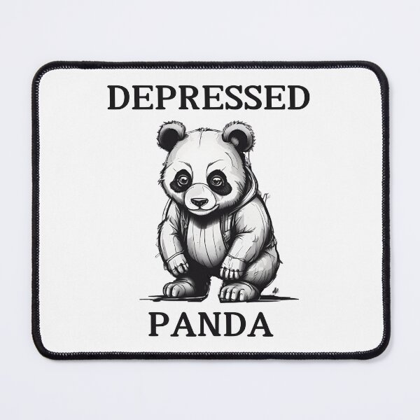 Item preview, Depressed Panda designed and sold by pUNKnown.
