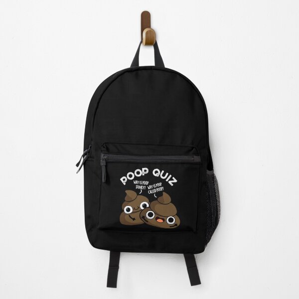 Item preview, Poop Quiz Funny Poo Pun (Dark BG) designed and sold by punnybone.