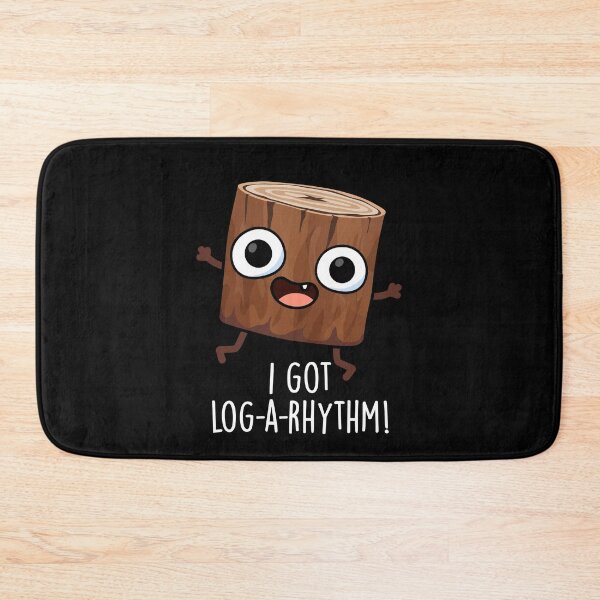 Item preview, I Got Log-a-rhythm Funny Wood Pun (Dark BG) designed and sold by punnybone.
