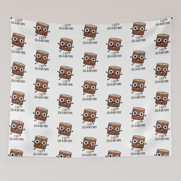 Item preview, I Got Log-a-rhythm Funny Wood Pun  designed and sold by punnybone.