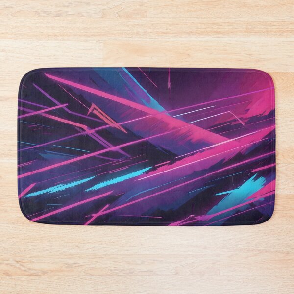 Item preview, Retro Synthwave Abstract Art designed and sold by papi1998.