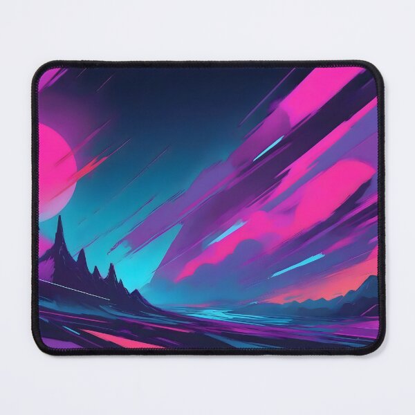 Item preview, Retro Synthwave Abstract Art designed and sold by papi1998.
