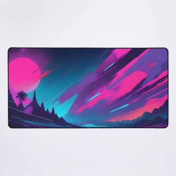 Item preview, Retro Synthwave Abstract Art designed and sold by papi1998.