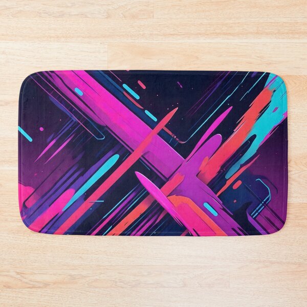 Item preview, Retro Synthwave Abstract Art designed and sold by papi1998.