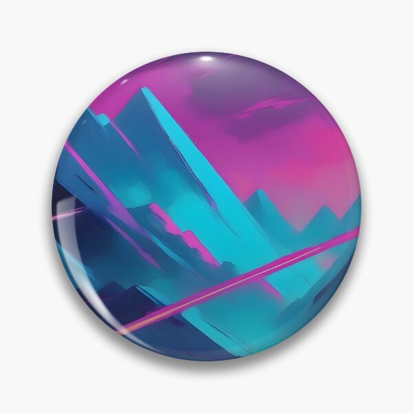 Item preview, Retro Synthwave Abstract Art designed and sold by papi1998.