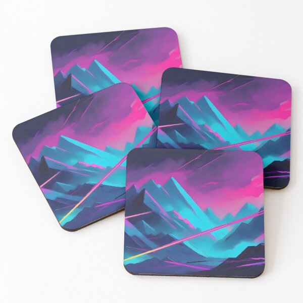 Item preview, Retro Synthwave Abstract Art designed and sold by papi1998.