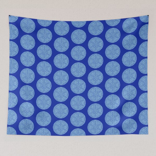 Item preview, Flower of Life Color Palette Mandalas : 128 - Ultramarine designed and sold by SonoSonoStudio.