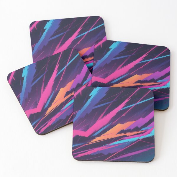 Item preview, Retro Synthwave Abstract Art designed and sold by papi1998.