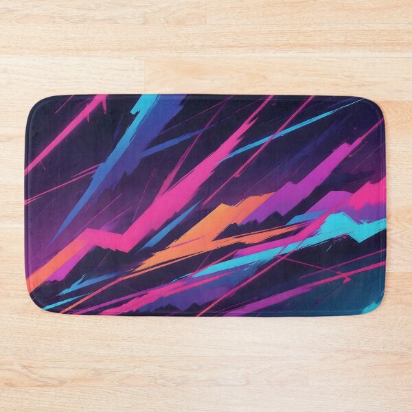 Item preview, Retro Synthwave Abstract Art designed and sold by papi1998.