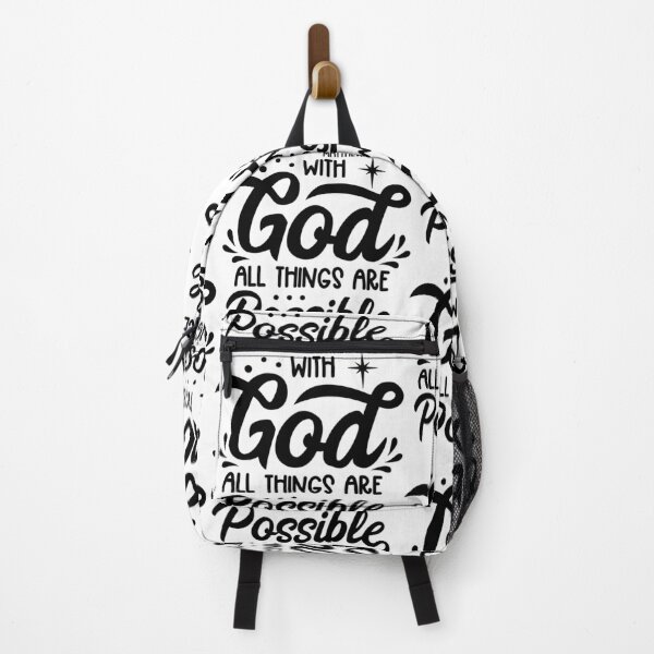 Item preview, With God all things are possible designed and sold by JLZS.