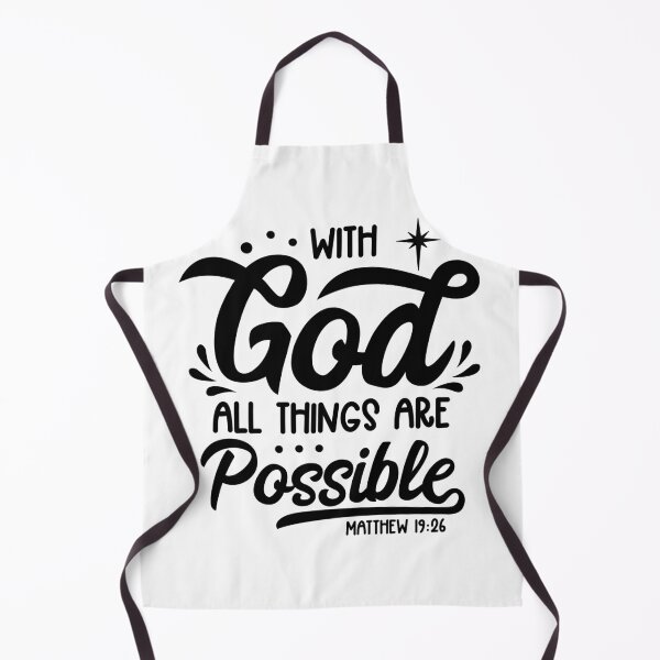 Item preview, With God all things are possible designed and sold by JLZS.
