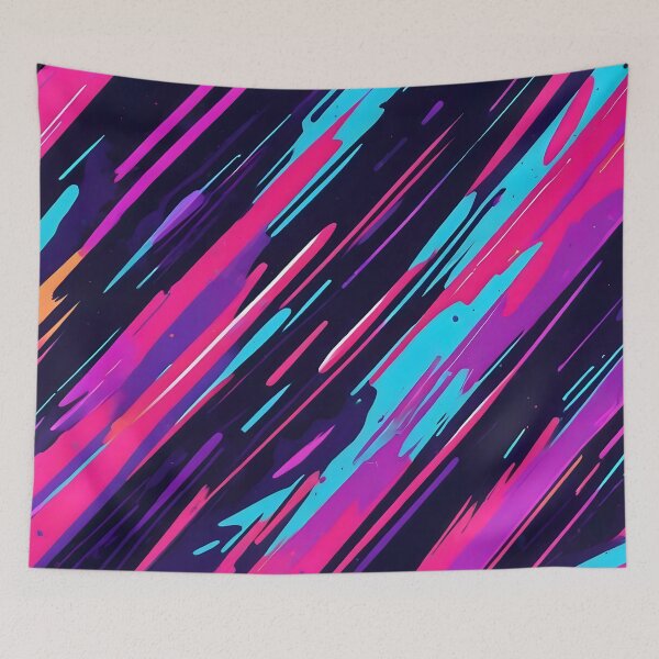 Item preview, Retro Synthwave Abstract Art designed and sold by papi1998.