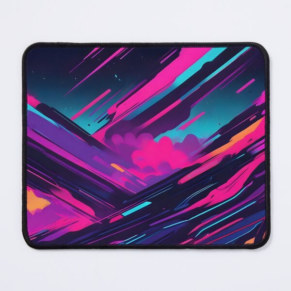 Item preview, Retro Synthwave Abstract Art designed and sold by papi1998.