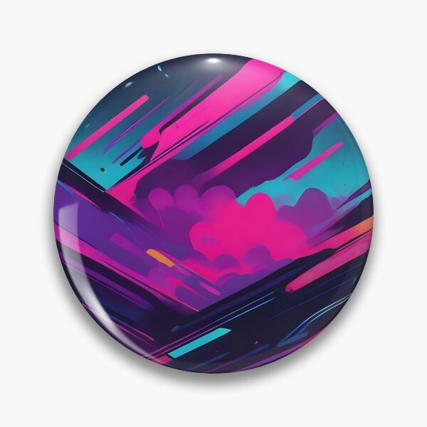 Item preview, Retro Synthwave Abstract Art designed and sold by papi1998.