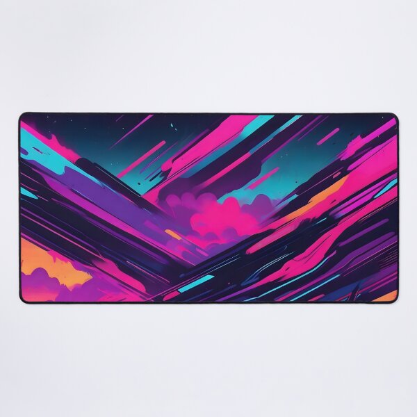Item preview, Retro Synthwave Abstract Art designed and sold by papi1998.