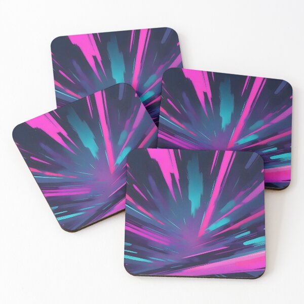 Item preview, Retro Synthwave Abstract Art designed and sold by papi1998.