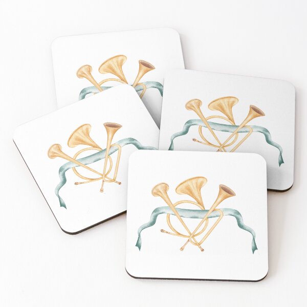 Item preview, Classical Trumpets and Horns Music Design designed and sold by SvettyArt.