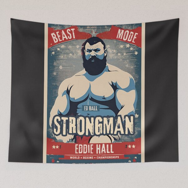 Item preview, Ed Hall Strongman Vintage Eddie Hall Knockout  designed and sold by FociCreate.