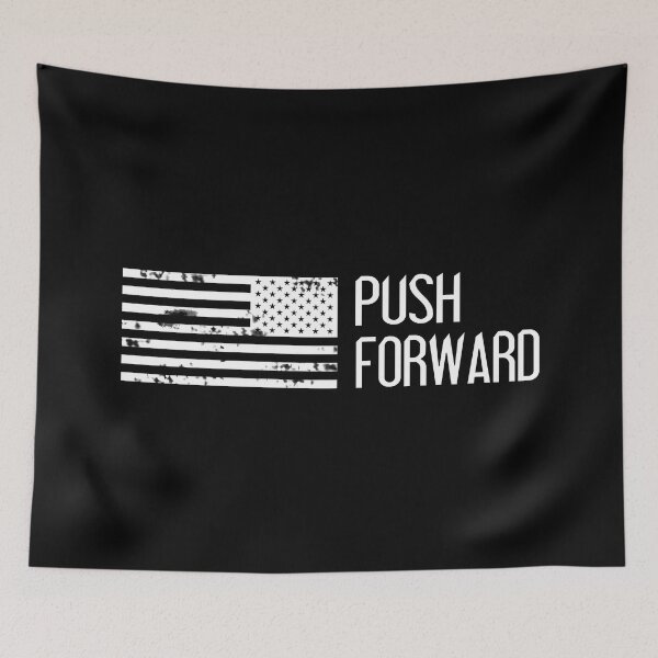 Item preview, U.S. Military: Push Forward (White Flag) designed and sold by Jared Davies.
