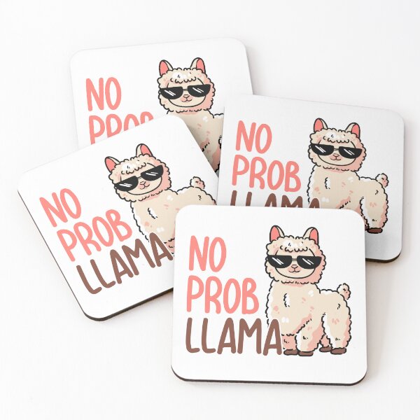 Item preview, No Probllama designed and sold by ArtsyLani.