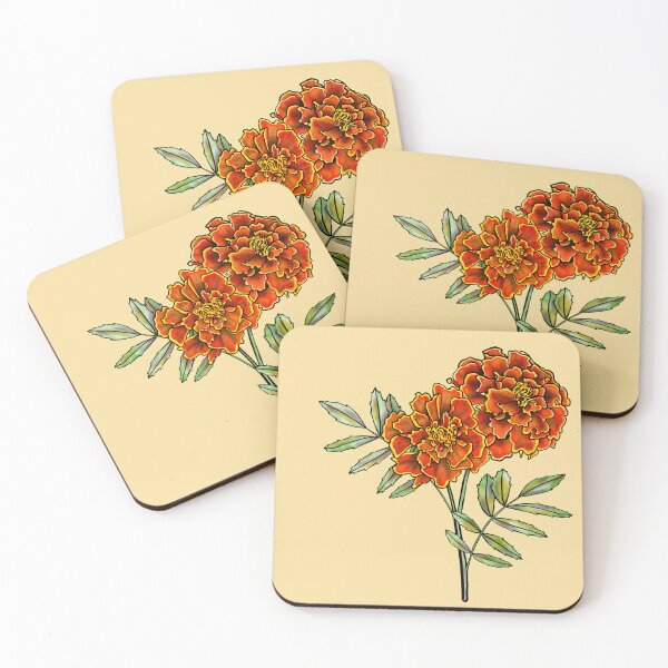 Item preview, Marigolds designed and sold by RoseSoil.